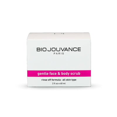 BioJouvance Paris Gentle Face & Body Scrub Is Safe to Use on Eyelids and Under the Eyes to Remove Milia